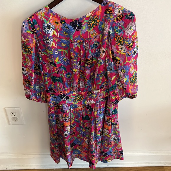 Tanya taylor nat dress hot pink - Picture 3 of 7